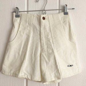 Vintage OP Corduroy Shorts White NWT Sz 26 (0 - 2)